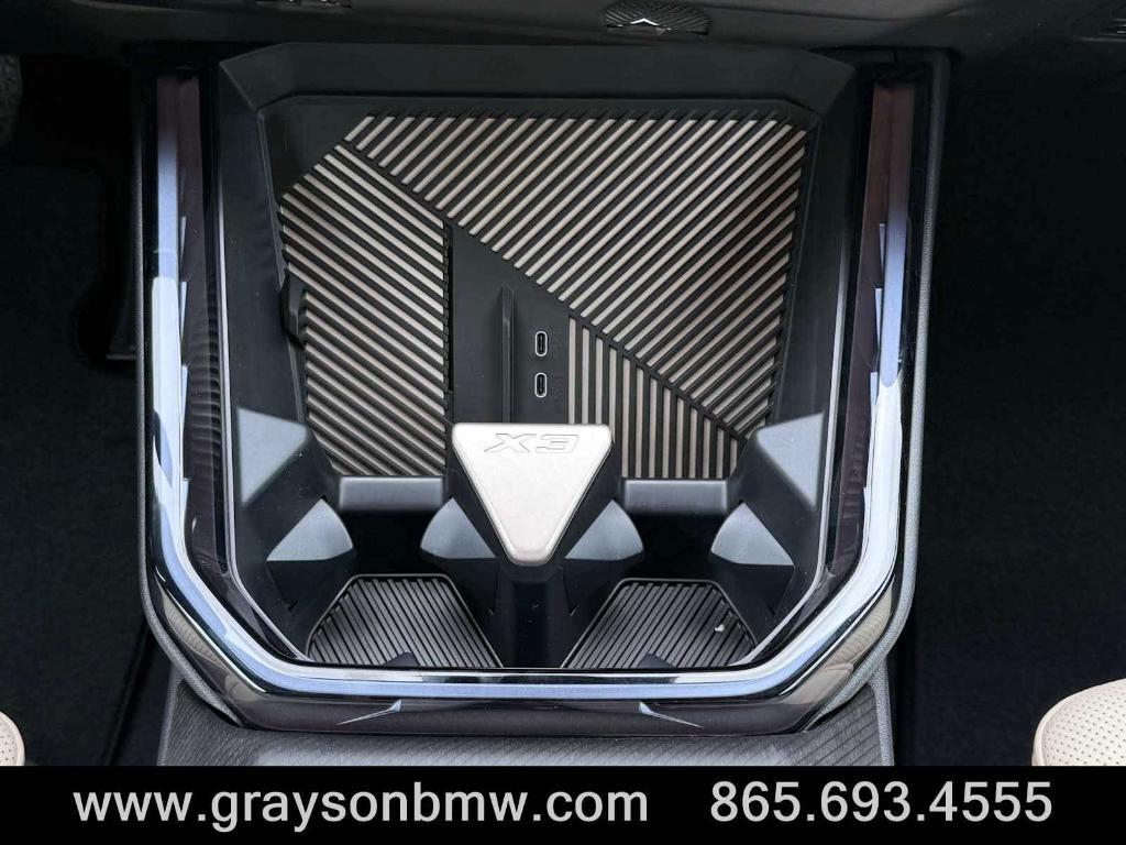 used 2025 BMW X3 car, priced at $58,075