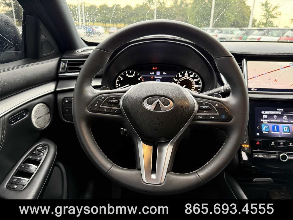 used 2023 INFINITI QX55 car, priced at $35,231