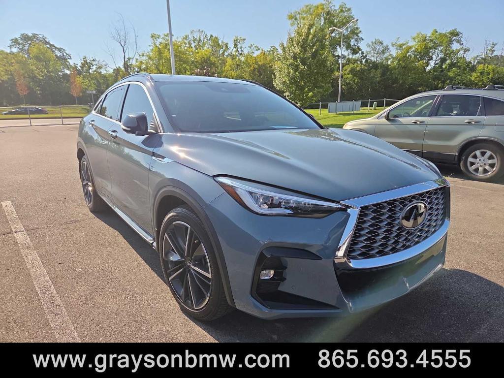 used 2023 INFINITI QX55 car, priced at $35,523