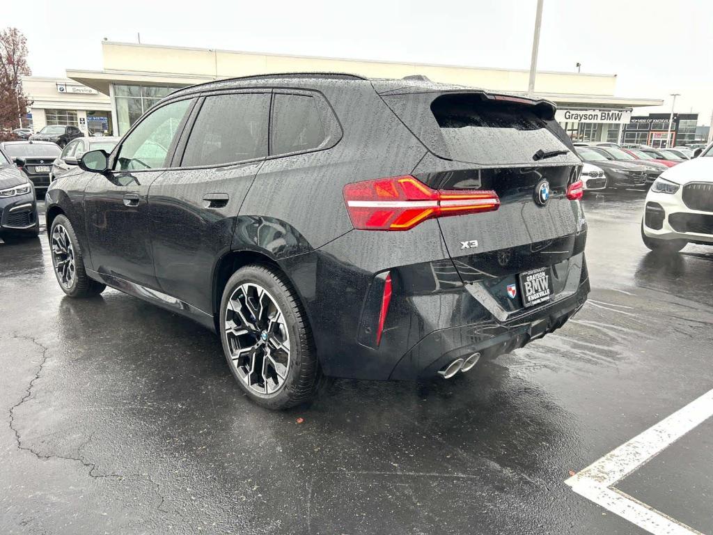 new 2025 BMW X3 car, priced at $70,825