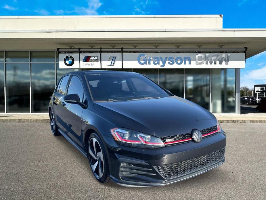 used 2018 Volkswagen Golf GTI car, priced at $21,332