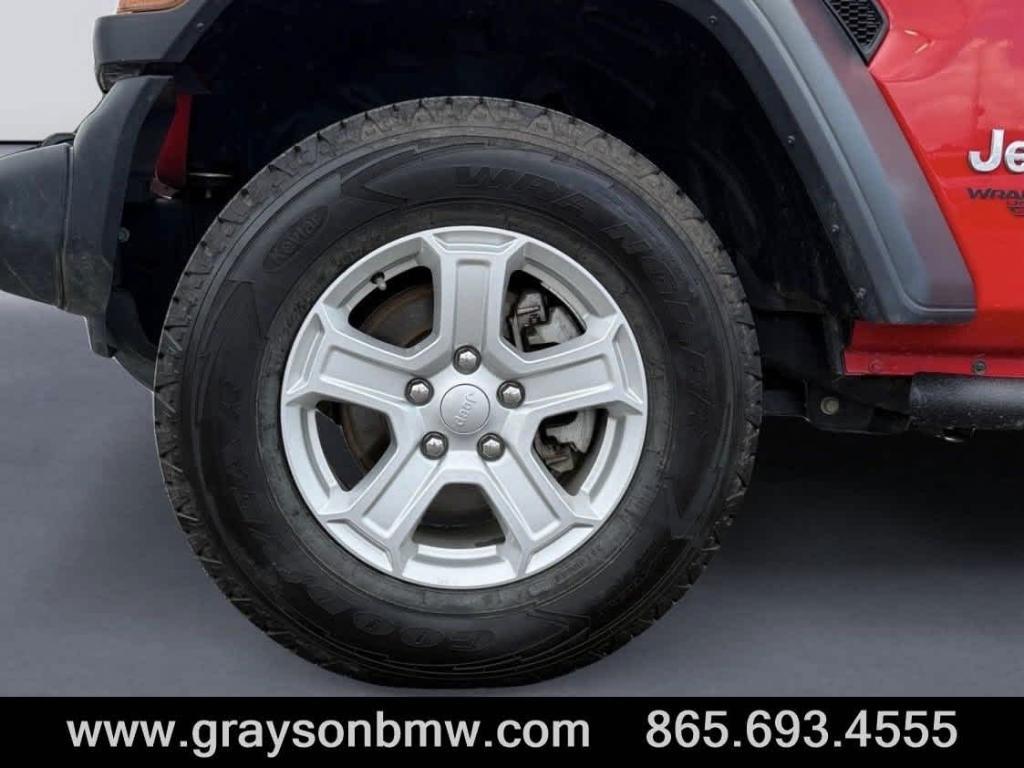 used 2019 Jeep Wrangler Unlimited car, priced at $26,939