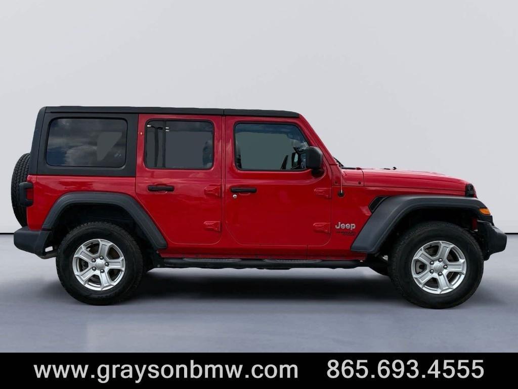 used 2019 Jeep Wrangler Unlimited car, priced at $26,939