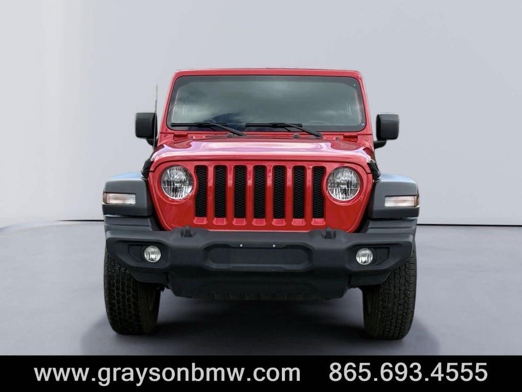 used 2019 Jeep Wrangler Unlimited car, priced at $26,939