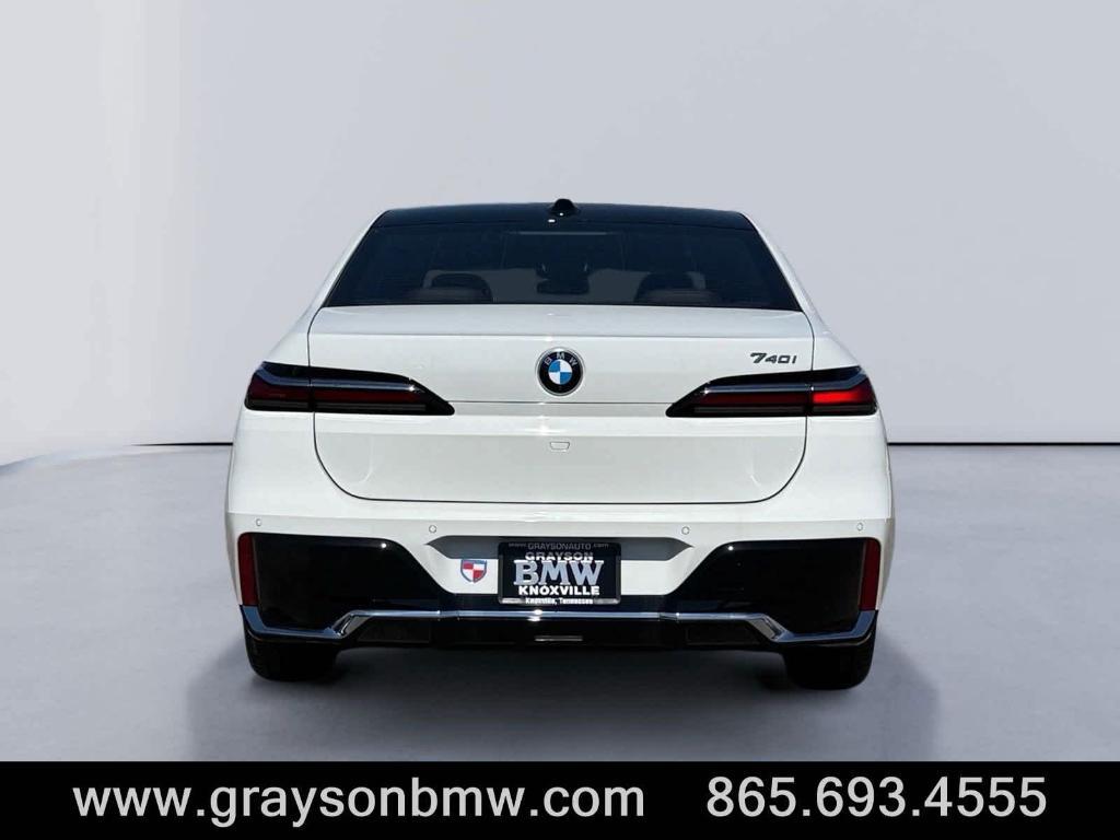 used 2025 BMW 740 car, priced at $87,676