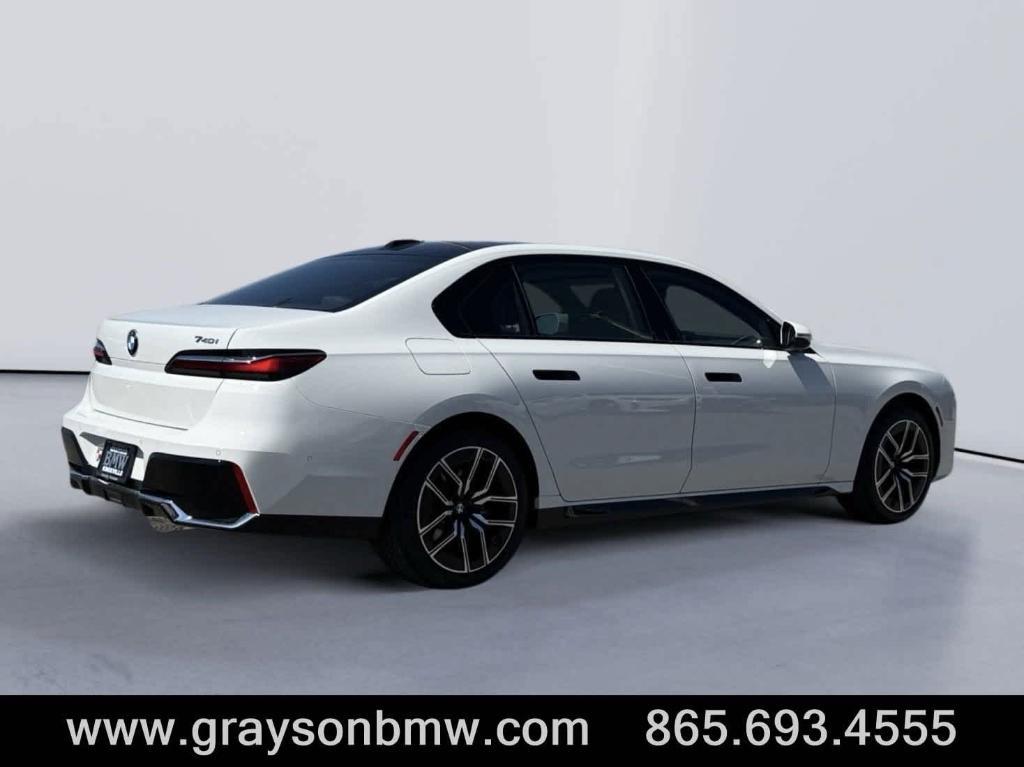 used 2025 BMW 740 car, priced at $87,676