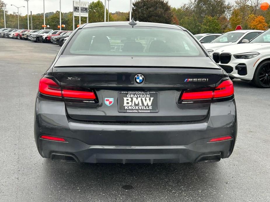 used 2021 BMW M550 car, priced at $55,180