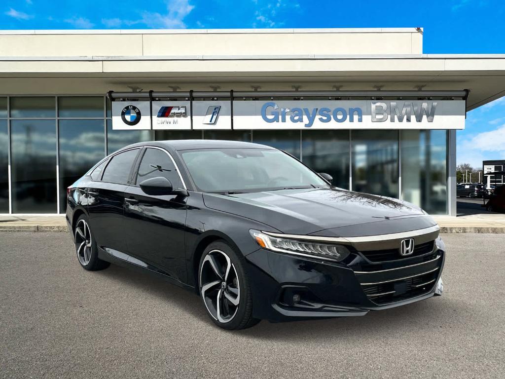 used 2021 Honda Accord car, priced at $23,785