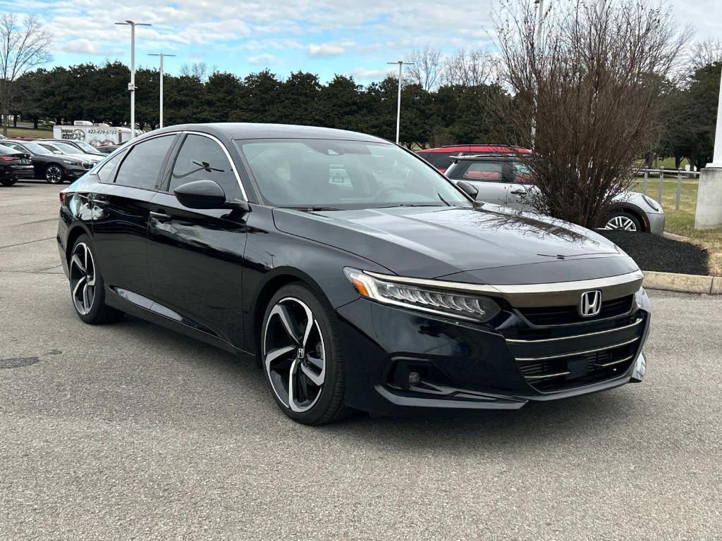 used 2021 Honda Accord car, priced at $24,230