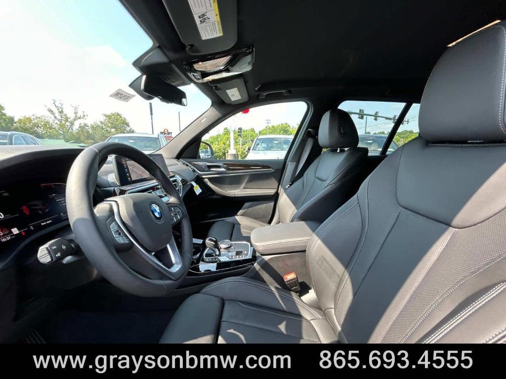 used 2024 BMW X3 car, priced at $52,045