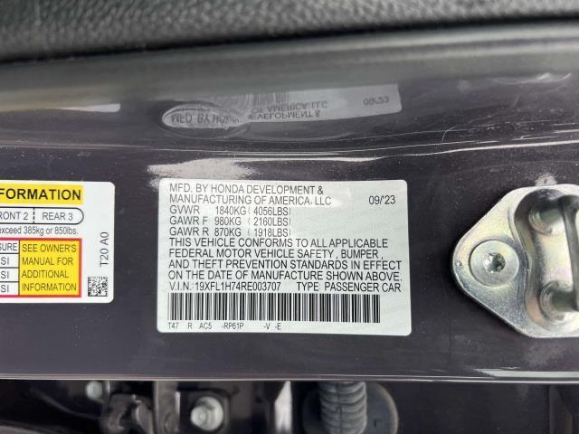 used 2024 Honda Civic car, priced at $25,965