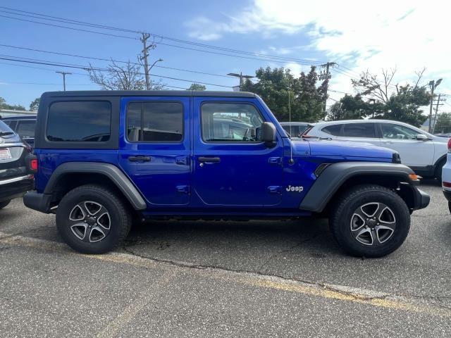 used 2020 Jeep Wrangler Unlimited car, priced at $22,755