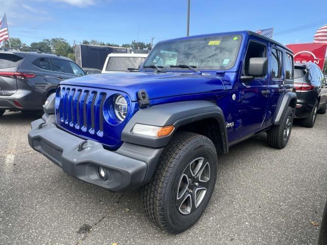 used 2020 Jeep Wrangler Unlimited car, priced at $22,755