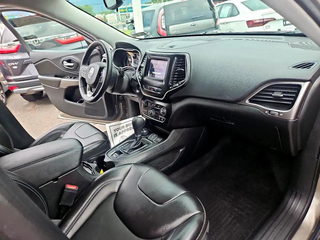 used 2021 Jeep Cherokee car, priced at $19,200
