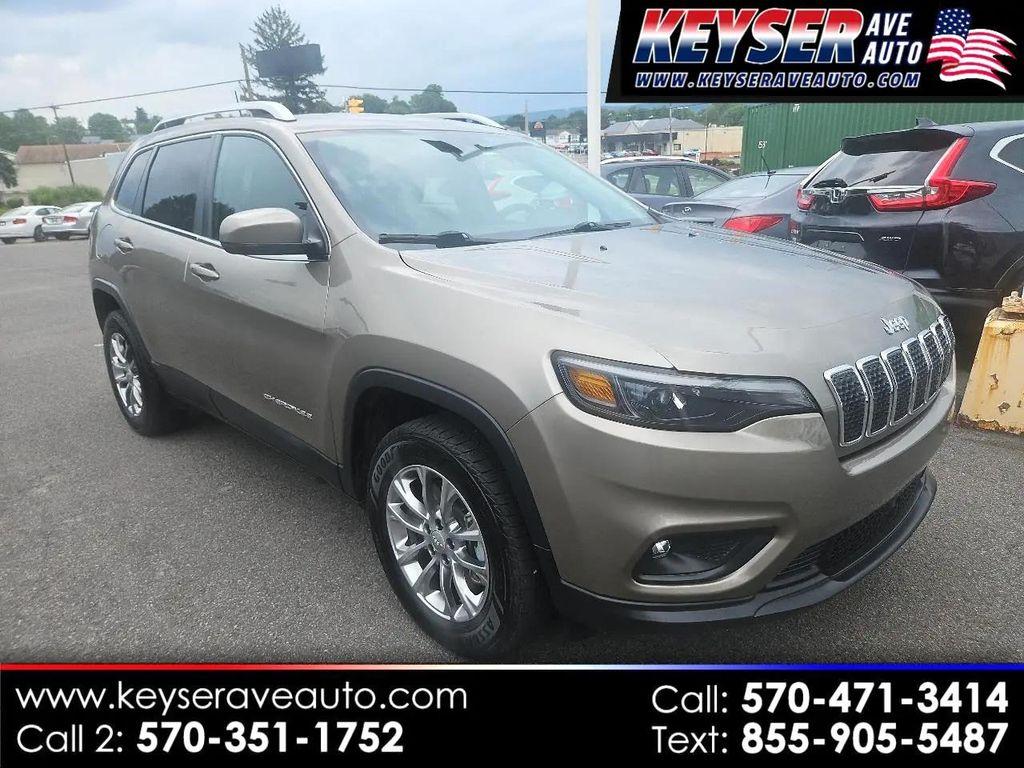 used 2021 Jeep Cherokee car, priced at $19,200