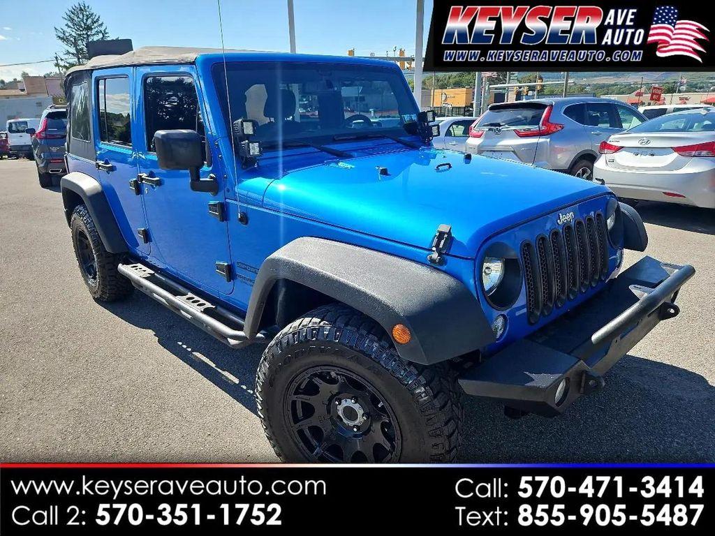used 2016 Jeep Wrangler Unlimited car, priced at $19,695
