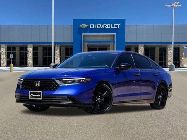 used 2023 Honda Accord Hybrid car, priced at $28,191