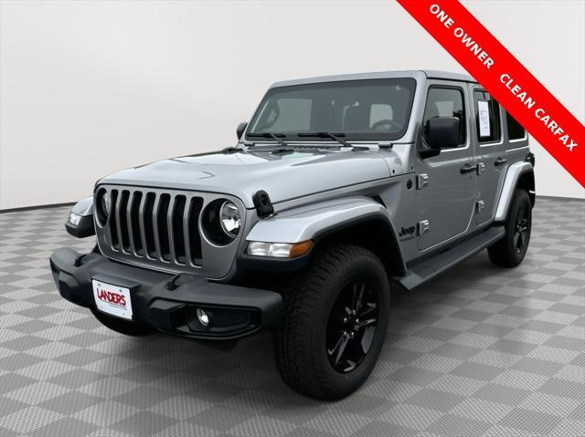 used 2021 Jeep Wrangler Unlimited car, priced at $31,645