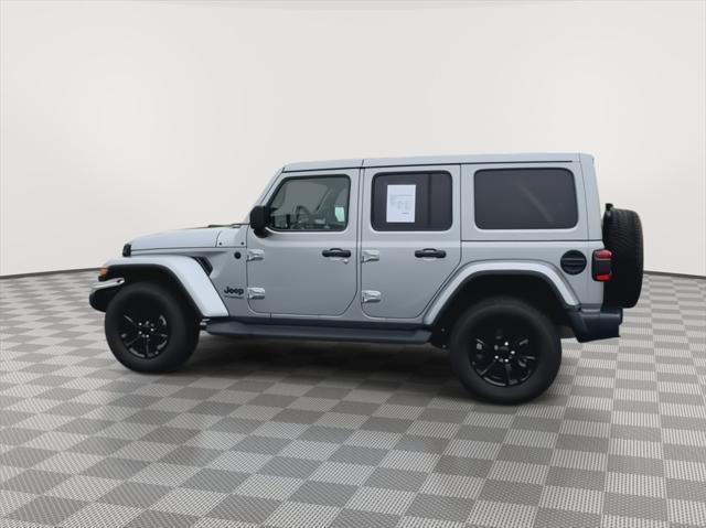 used 2021 Jeep Wrangler Unlimited car, priced at $33,603