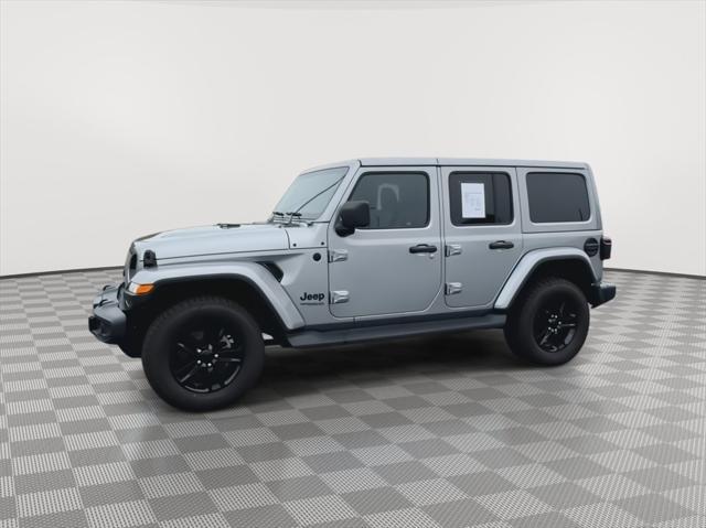 used 2021 Jeep Wrangler Unlimited car, priced at $33,603