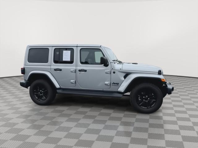 used 2021 Jeep Wrangler Unlimited car, priced at $33,603