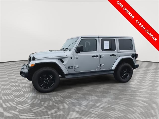 used 2021 Jeep Wrangler Unlimited car, priced at $31,645