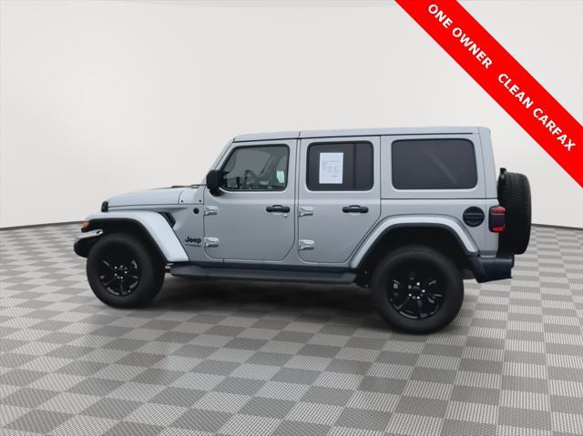 used 2021 Jeep Wrangler Unlimited car, priced at $31,645