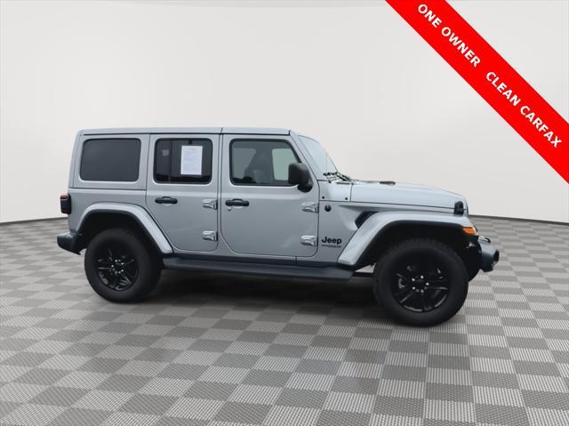 used 2021 Jeep Wrangler Unlimited car, priced at $31,645