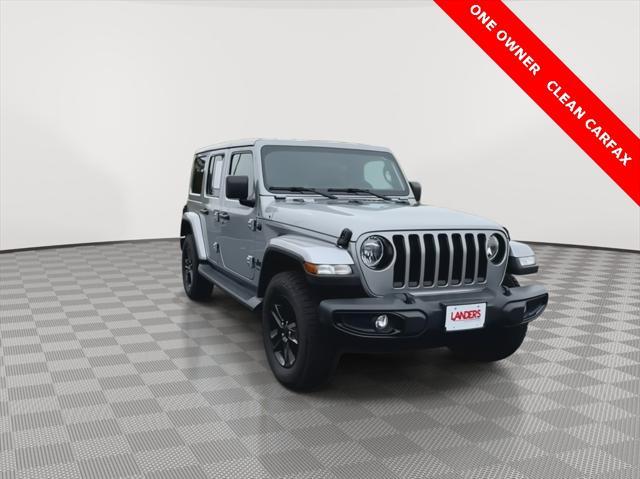 used 2021 Jeep Wrangler Unlimited car, priced at $31,645