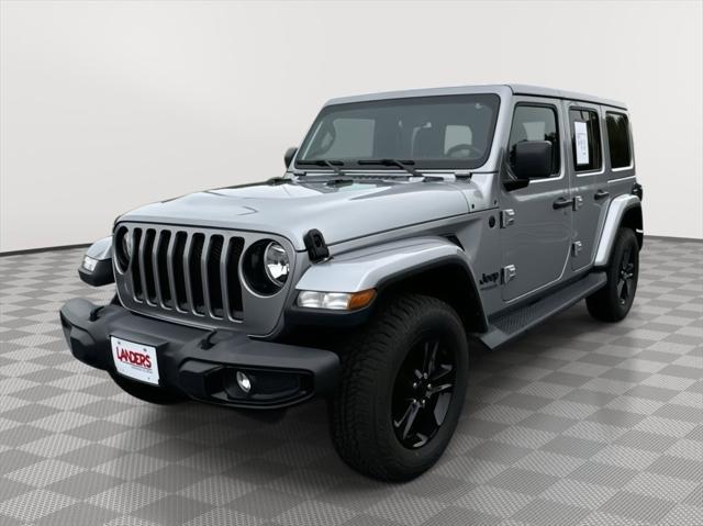 used 2021 Jeep Wrangler Unlimited car, priced at $33,603