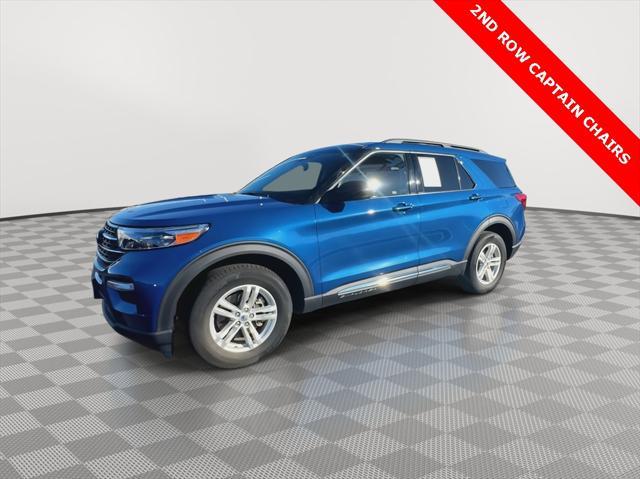 used 2021 Ford Explorer car, priced at $29,221