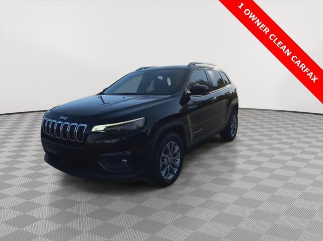 used 2021 Jeep Cherokee car, priced at $18,837