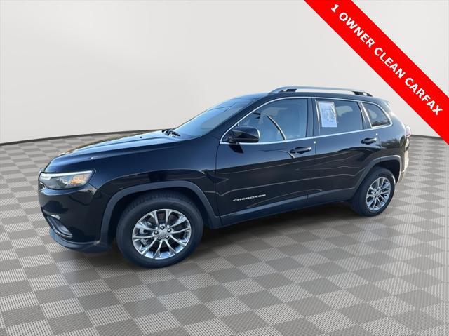 used 2021 Jeep Cherokee car, priced at $18,837