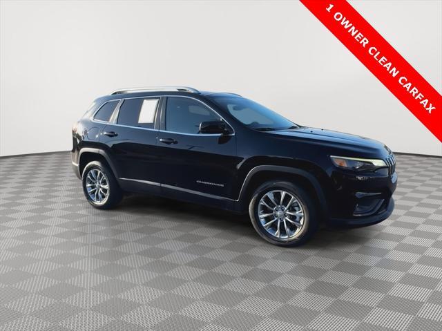 used 2021 Jeep Cherokee car, priced at $18,837