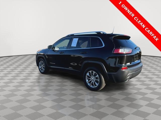 used 2021 Jeep Cherokee car, priced at $18,837