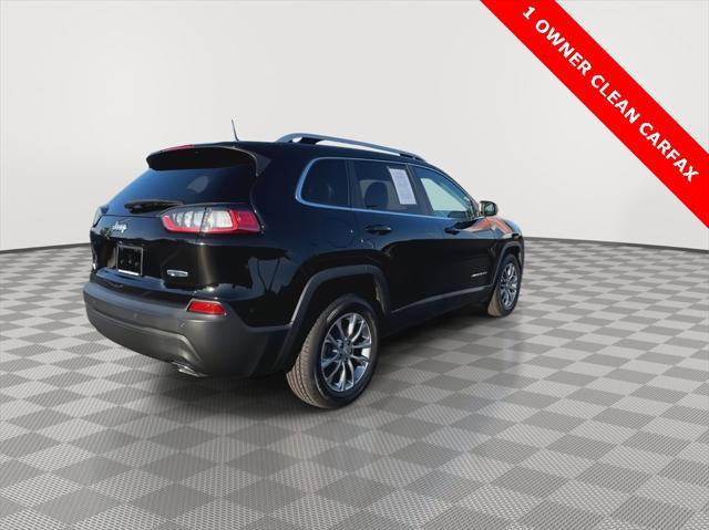 used 2021 Jeep Cherokee car, priced at $18,837