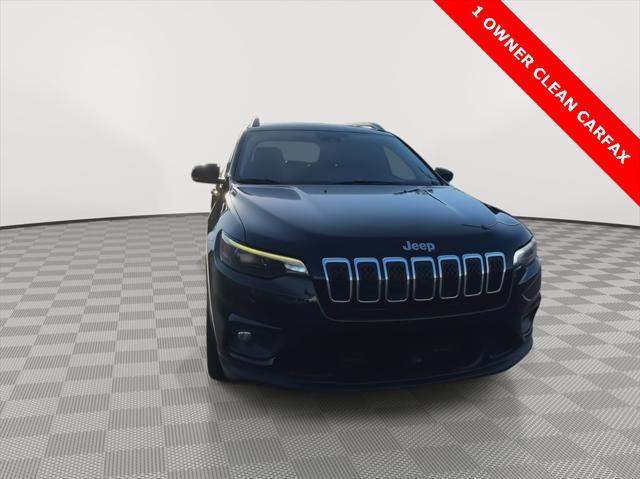 used 2021 Jeep Cherokee car, priced at $18,837