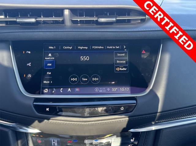 used 2024 Cadillac XT5 car, priced at $44,788