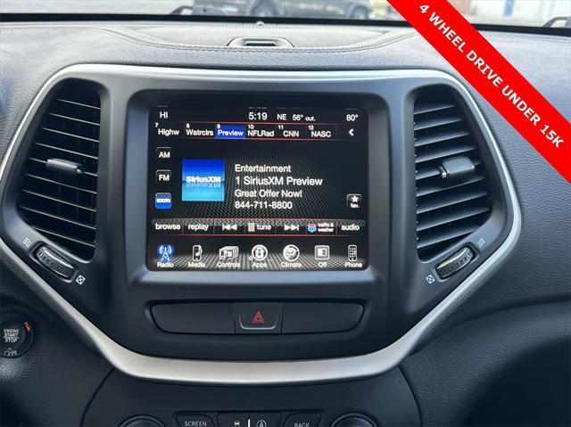 used 2018 Jeep Cherokee car, priced at $13,768