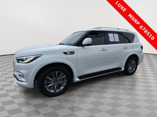 used 2023 INFINITI QX80 car, priced at $41,255