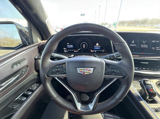 used 2021 Cadillac Escalade car, priced at $74,638