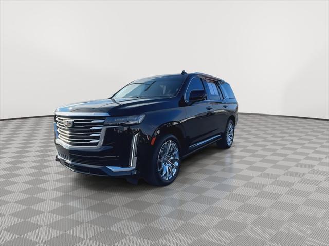 used 2021 Cadillac Escalade car, priced at $74,638