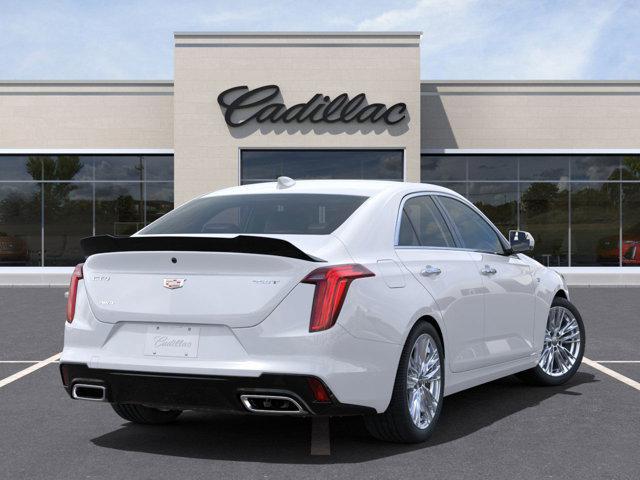 new 2025 Cadillac CT4 car, priced at $44,584