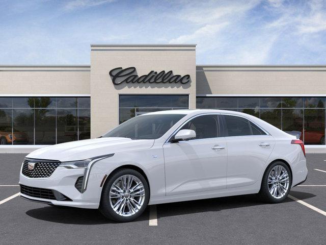 new 2025 Cadillac CT4 car, priced at $44,584