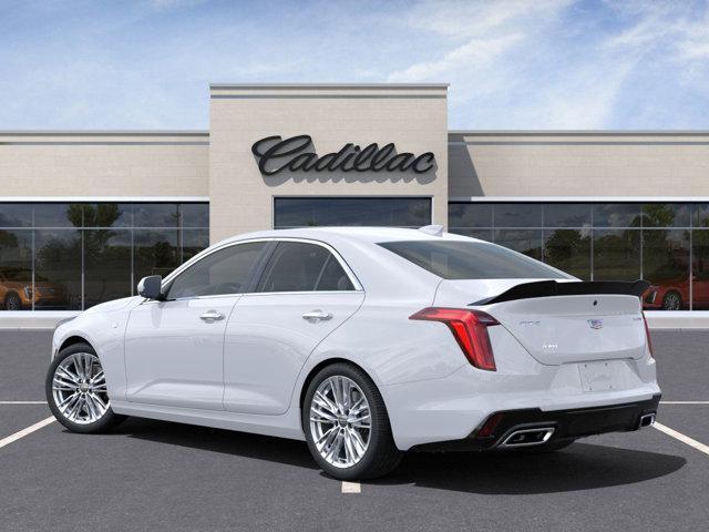 new 2025 Cadillac CT4 car, priced at $44,584