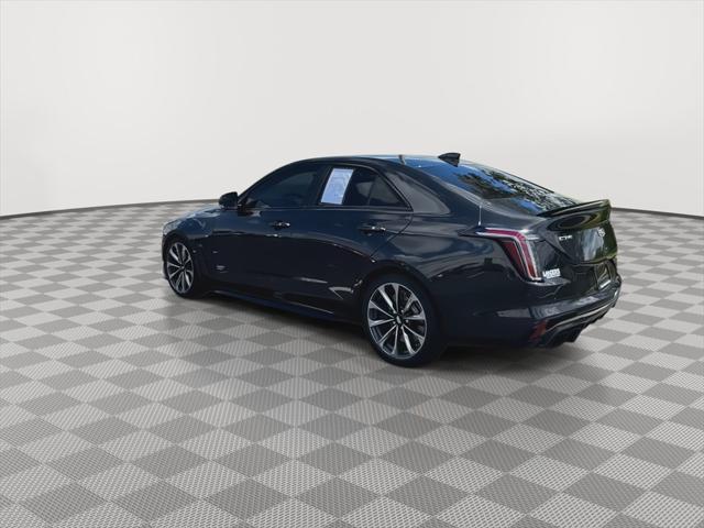 used 2024 Cadillac CT4-V car, priced at $66,061