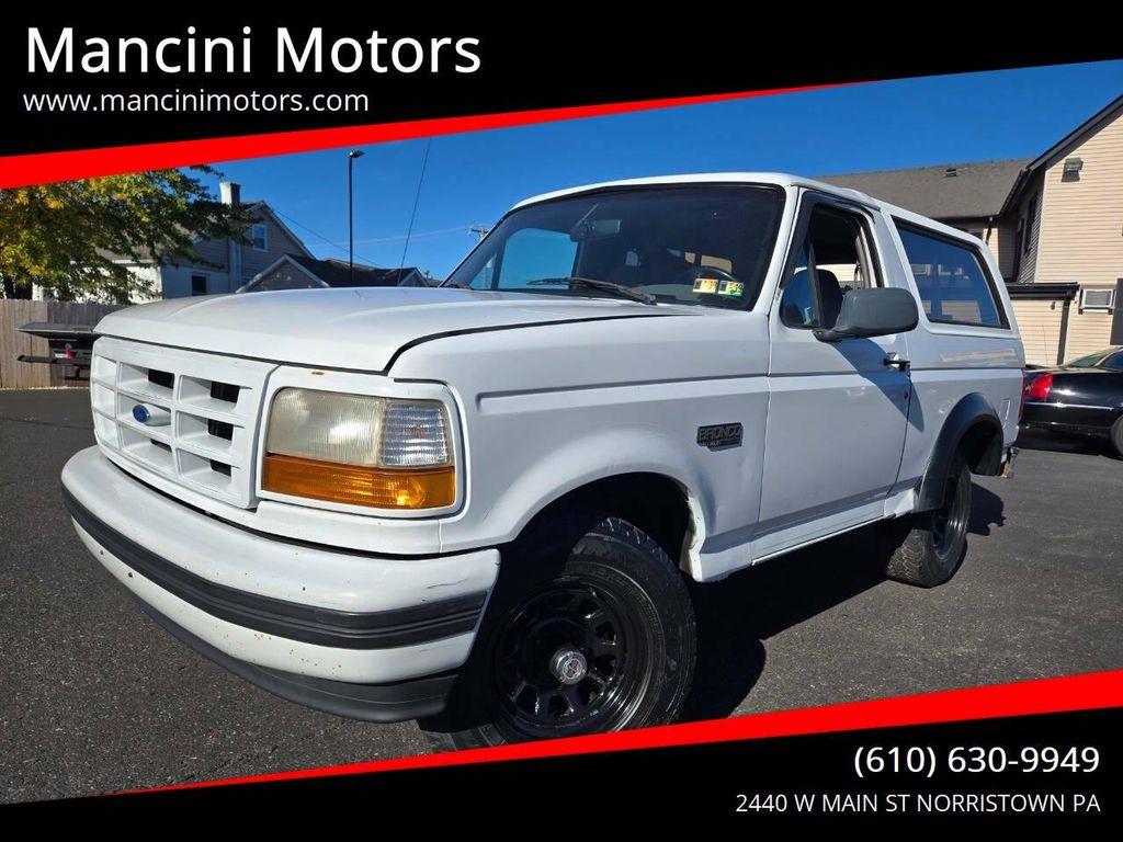 used 1996 Ford Bronco car, priced at $3,900