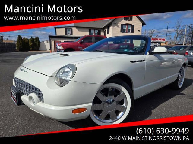 used 2002 Ford Thunderbird car, priced at $15,000