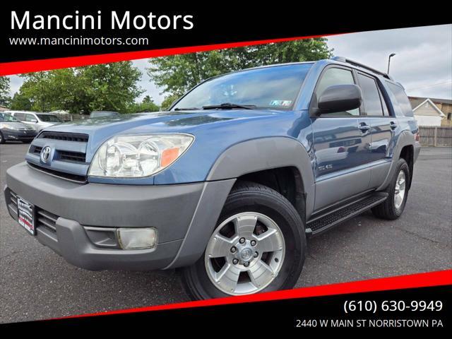 used 2003 Toyota 4Runner car, priced at $10,998