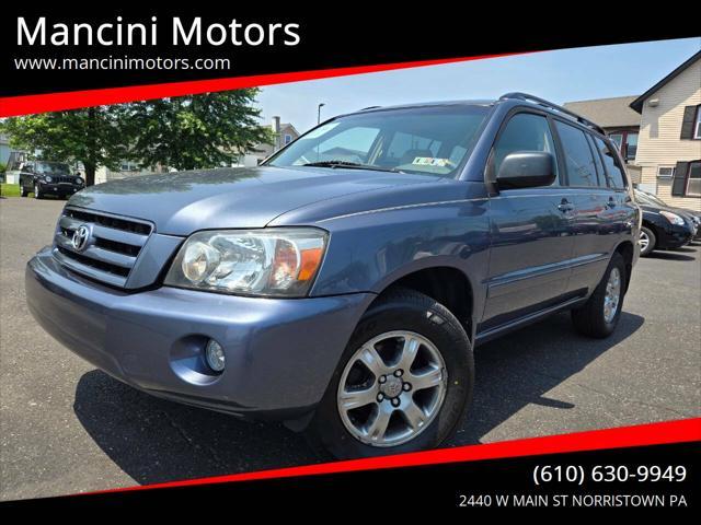 used 2007 Toyota Highlander car, priced at $7,998